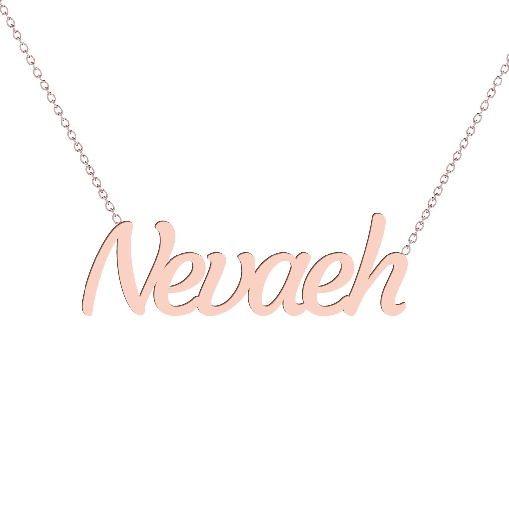 Gold Name Necklace - Nevaeh
